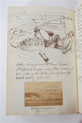 Lot 1106 - Edward Backhouse - ‘Journal of the Cruise of the Nereid, 1870’