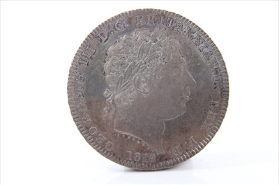 Lot 212 - G.B. Silver Crown George III