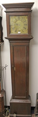 Lot 855 - Early 18th century 30 hour longcase clock by William Cooper of Colchester