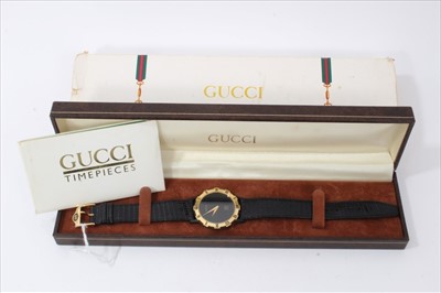 Lot 3327 - Gucci wristwatch, boxed