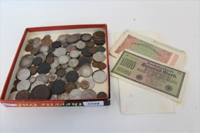 Lot 3509 - Coins and banknotes