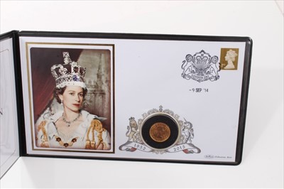 Lot 107 - G.B. gold sovereign Elizabeth II 1958 UNC (within presentation cover)