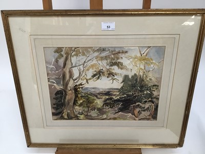 Lot 53 - James Duffield Harding, watercolour, signed with initals