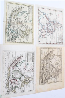 Lot 1016 - Herman Moll (d. 1732), four various hand-coloured and uncoloured small maps - including ‘The Philippine Islands and others of the East Indies’ (2); ‘The principle Islands of the East Indies explain...