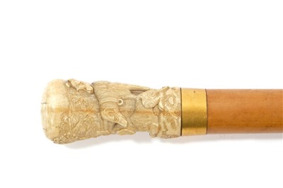 Lot 1274 - Late 19th / early 20th century ivory mounted umbrella by Brigg