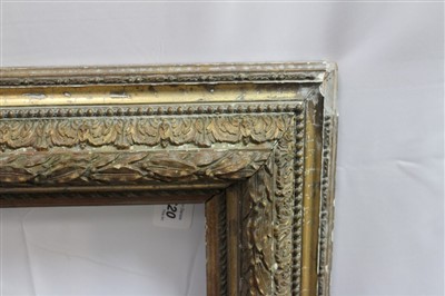 Lot 1620 - Pair of Victorian gilt picture frames