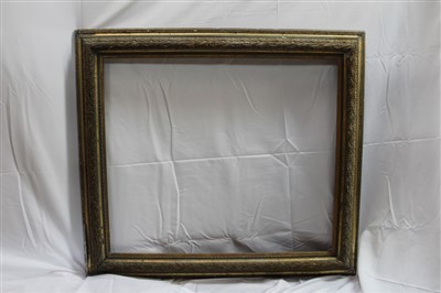 Lot 1620 - Pair of Victorian gilt picture frames