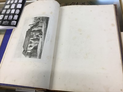 Lot 2310 - Frederick Russel and Walter Hagreen - ‘Antiquities of Ipswich’ published Ipswich 1845, half calf binding, rebacked with old label relaid, all edges gilt, sporadic foxing
