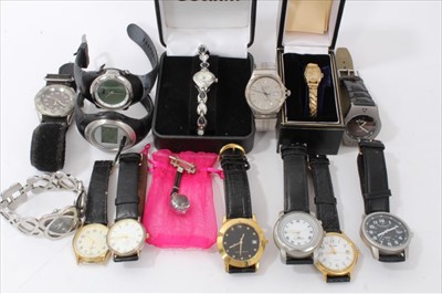 Lot 3229 - Group various wristwatches