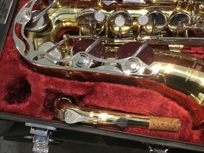 Lot 3599 - Yamaha alto saxaphone, cased