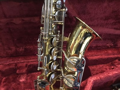 Lot 3599 - Yamaha alto saxaphone, cased