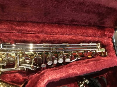 Lot 3599 - Yamaha alto saxaphone, cased