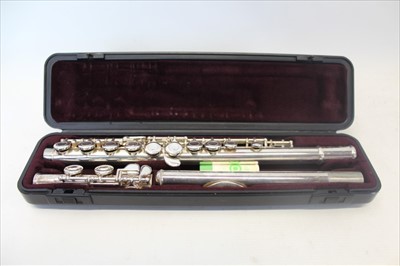 Lot 3601 - Yamaha 211 silvered flute