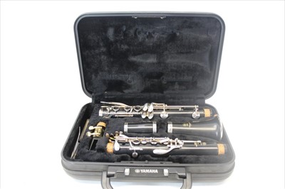 Lot 3598 - Yamaha E1 clarinet cased