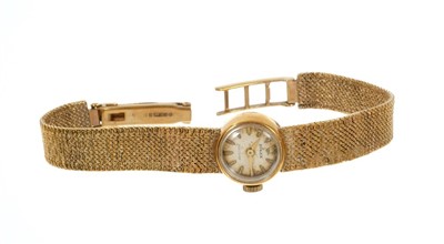 Lot 806 - Lady’s 9ct gold Rolex Precision wristwatch