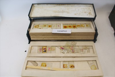 Lot 3539 - Collection microscope slides