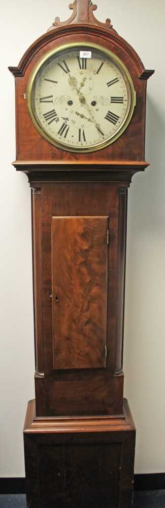 Lot 857 - 19th Century 8 day longcase clock by W. Bell of Wick