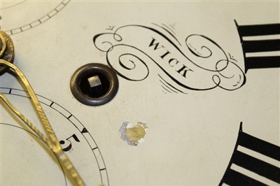 Lot 857 - 19th Century 8 day longcase clock by W. Bell of Wick