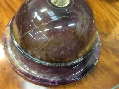 Lot 1131 - Very large, 18th/19th century Blue John bowl