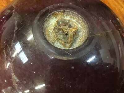 Lot 1131 - Very large, 18th/19th century Blue John bowl