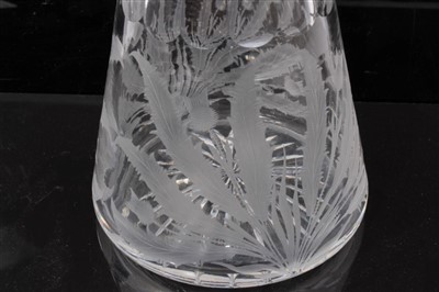 Lot 276 - Edinburgh Crystal thistle decanter