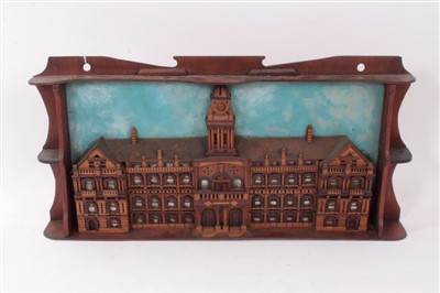 Lot 1245 - Late 19th Century diorama of a municipal building