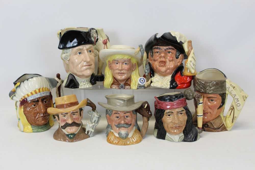 Lot 2039 - Royal Doulton Character jugs, Wild West Collection