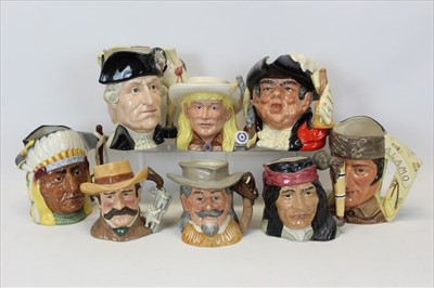 Lot 2039 - Royal Doulton Character jugs, Wild West Collection