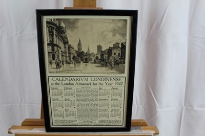 Lot 23 - *Leonard Russell Squirrell, four pencil signed etchings of London