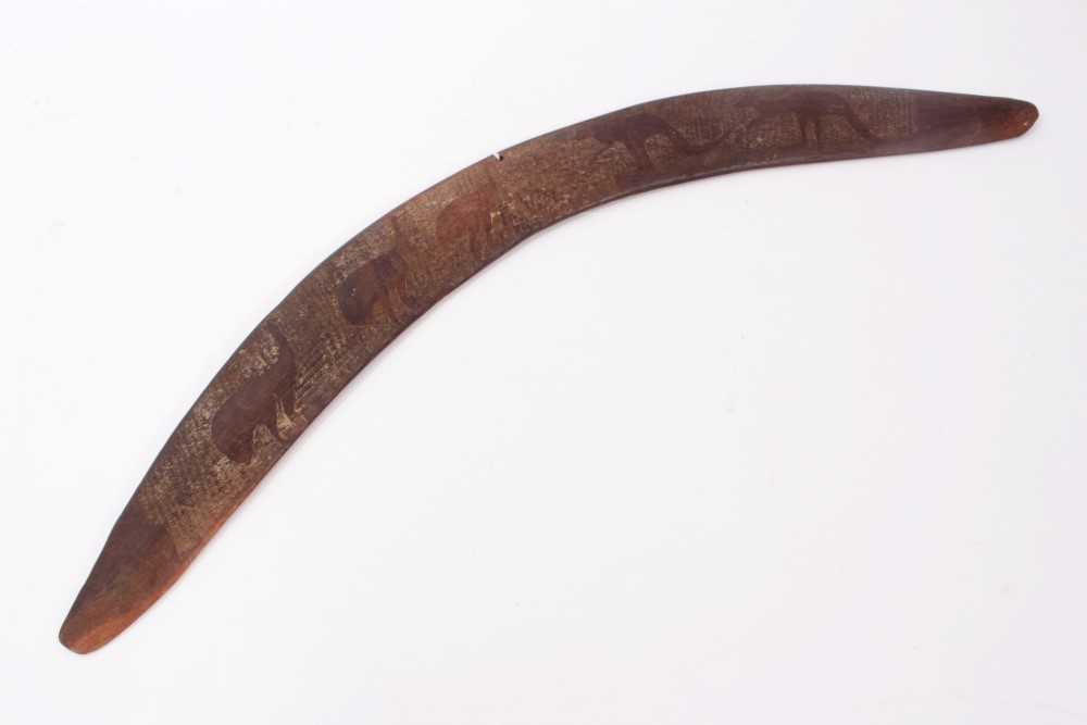 Lot 1126 - Antique Australian boomerang