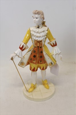 Lot 2076 - Coalport limited edition figure- Millennium Ball series; Sun, numbered 159 of 2,500, boxed with certificate , 26cm.