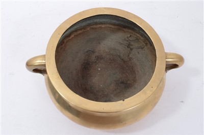 Lot 1217 - Antique Chinese bronze censor