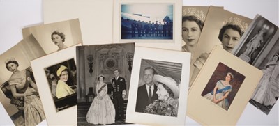 Lot 39 - H.M. Queen Elizabeth II - a collection of six fine black and white portrait photographs taken by Dorothy Wilding