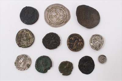 Lot 19 - Ancients - A small group of Roman coins and others