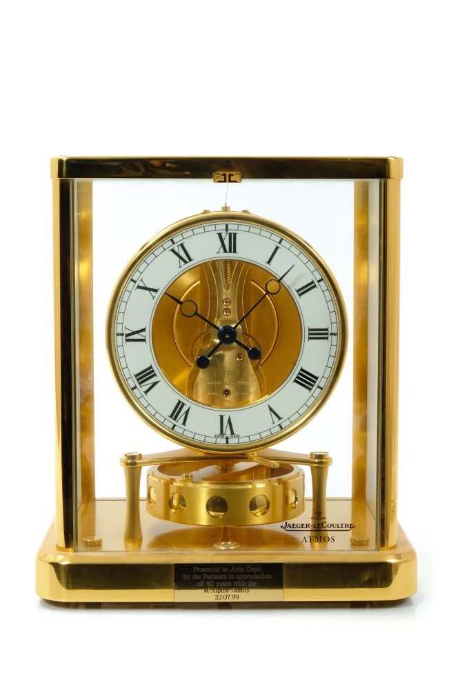 Lot 843 Jaeger LeCoultre Atmos clock