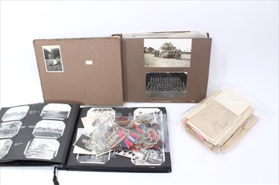 Lot 552 - Group of Second World War Medals, photographs and ephemera relating to Burma