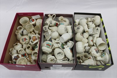 Lot 2209 - Collection of crested ware items including 27 pieces of W.H Goss