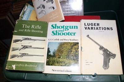 Lot 175 - Collection of various books, to include gun related reference books
