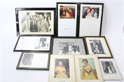 Lot 69 - T.R.H. Prince and Princess Michael of Kent signed presentation photograph