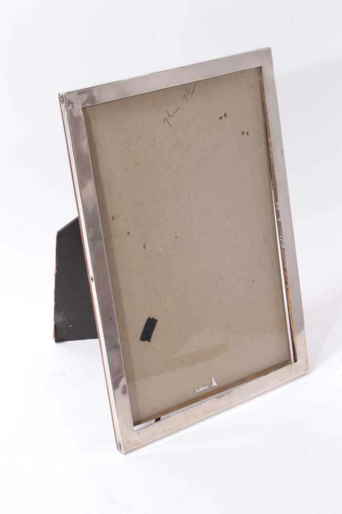 Lot 494 - Large George V Silver Photograph frame of