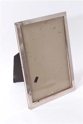 Lot 494 - Large George V Silver Photograph frame of rectangular form (Birmingham 1915)