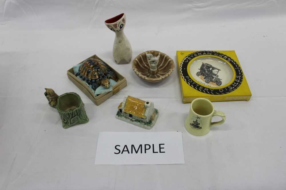 Lot 2201 - Selection of Wade Whimsies including boxed Flying Birds and other Wade ornaments