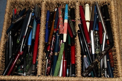 Lot 3744 - A vast collection of assorted fountain pens, nibs and accessories