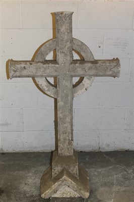 Lot 1651 - Decorative marble ecclesiastical monument elements -  removed from the Church Of The Sacred Heart, Nayland