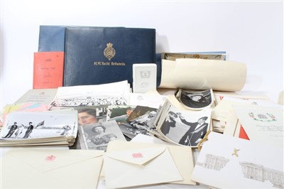 Lot 117 - The Royal Yacht Britannia - two 1950s photograph albums with Royal Yacht crests