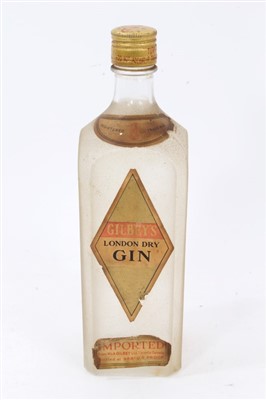 Lot 914 - Gin - one bottle, Gilbey's London Dry Gin, U.S. Proof