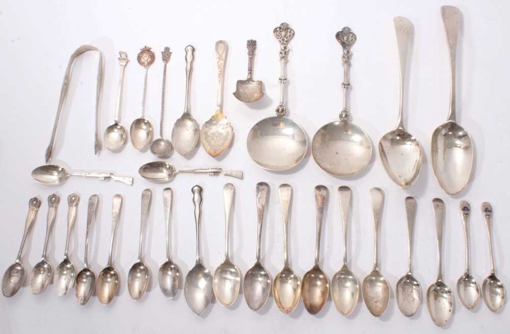 Lot 512 - Selection of miscellaneous silver flatware.