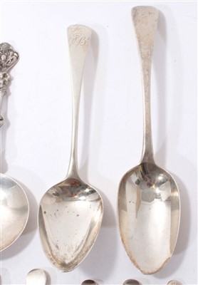 Lot 512 - Selection of miscellaneous silver flatware.