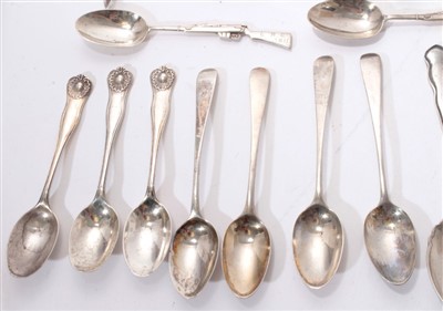 Lot 512 - Selection of miscellaneous silver flatware.