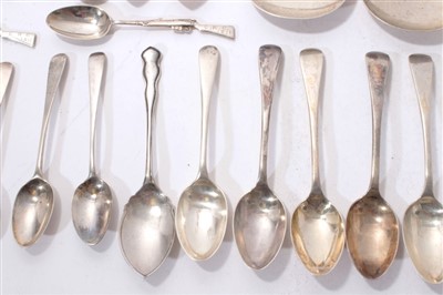 Lot 512 - Selection of miscellaneous silver flatware.